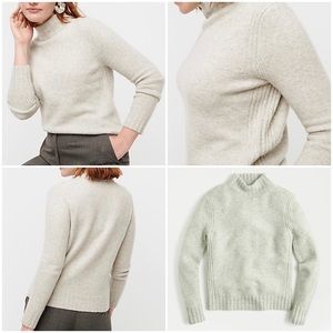 J. Crew Mockneck Sweater in Supersoft Yarn